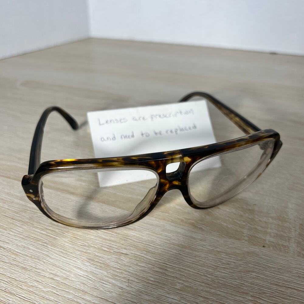 Vintage Bausch & Lomb B & L Action Eyes Sunglasses Eyeglasses Tortoise Shell